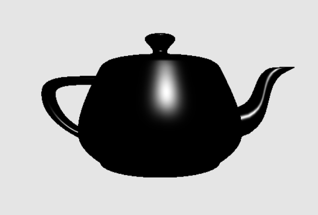 The specular term represents the tendency of certain surfaces to reflect light in a particular direction